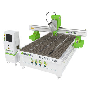 Фрезерно-гравировальный станок с чпу WoodTec H 2030 4-axis