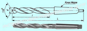 Сверло d 28,75  к/х Р18