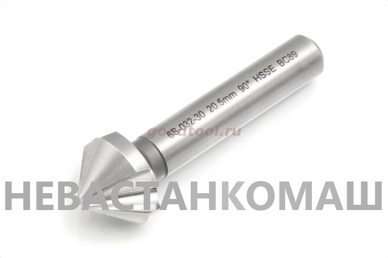 Зенковка d50,0х 38х153 конус 120° Р18 к/х Z=10 КМ3 DIN335B "CNIC", рис.1